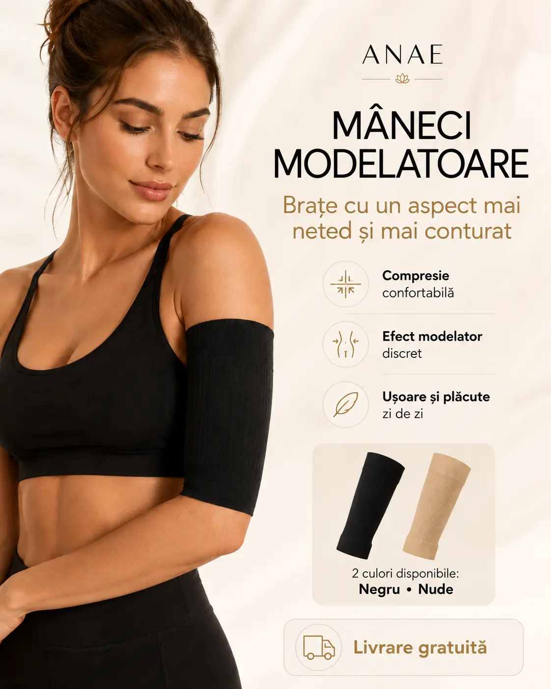Manșoane modelatoare ANAE – Susținere și confort