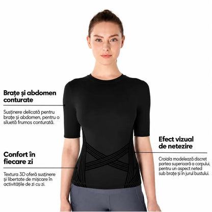 T-shirt Sculptant ANAE – Maintien, confort et silhouette