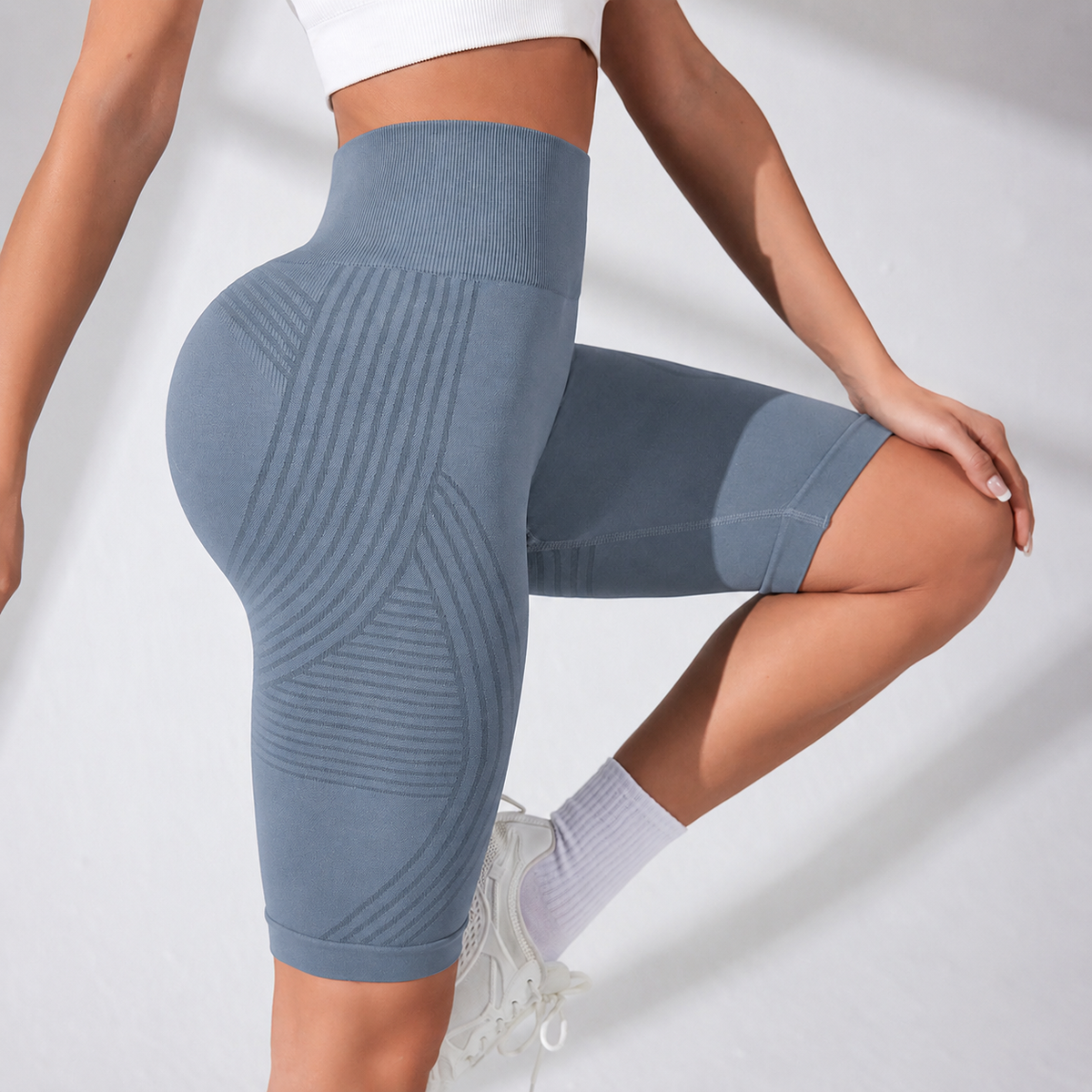 Șort modelator ANAE – Talie înaltă, efect de conturare și confort