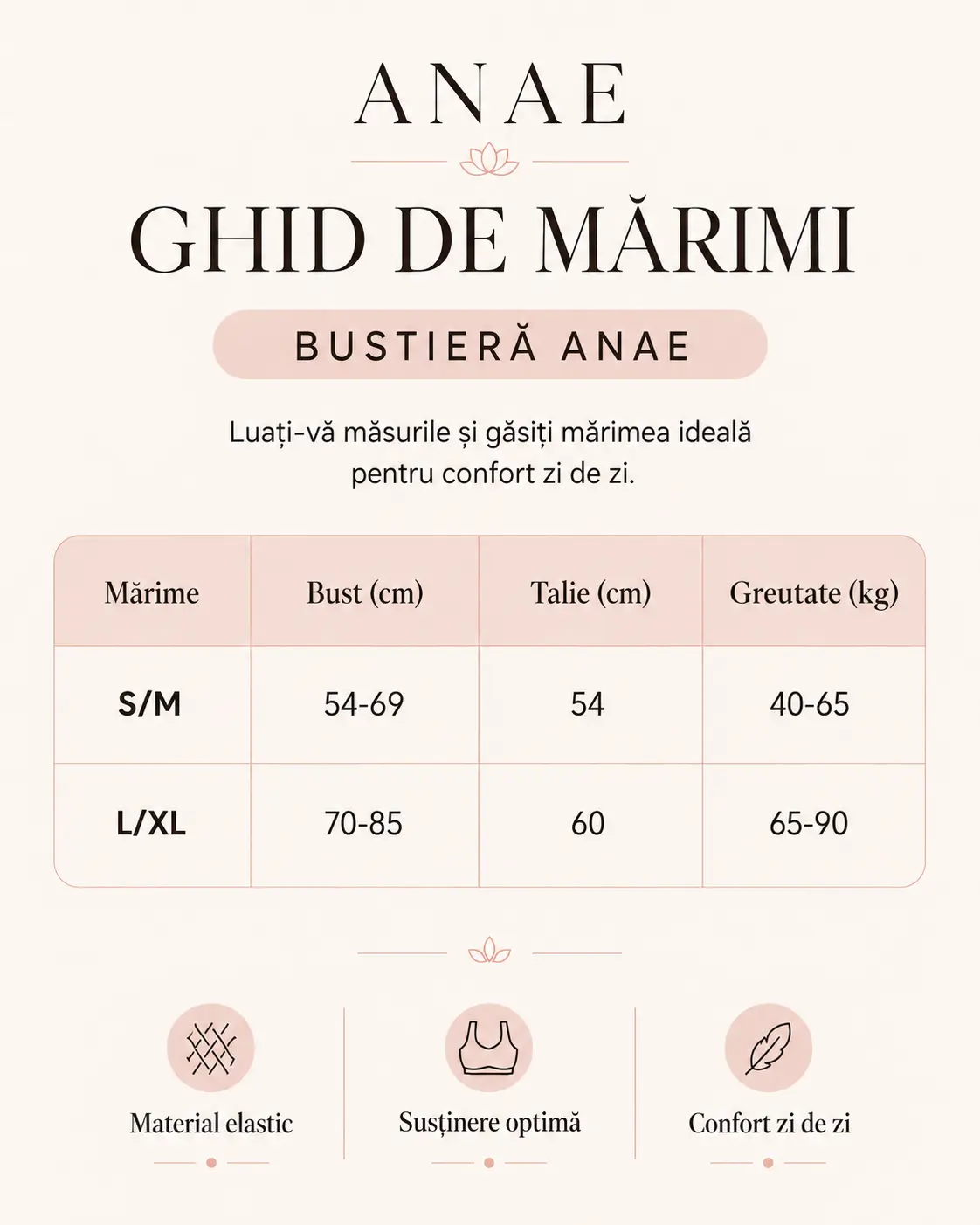 Bustieră modelatoare ANAE – Susținere și confort