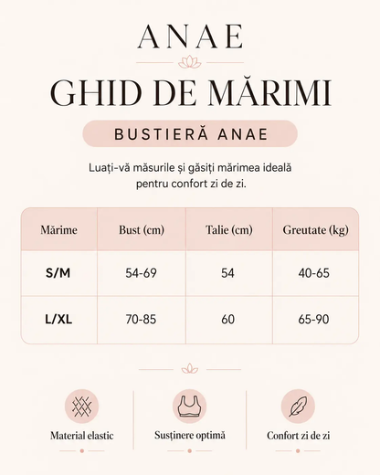 Bustieră modelatoare ANAE – Susținere și confort