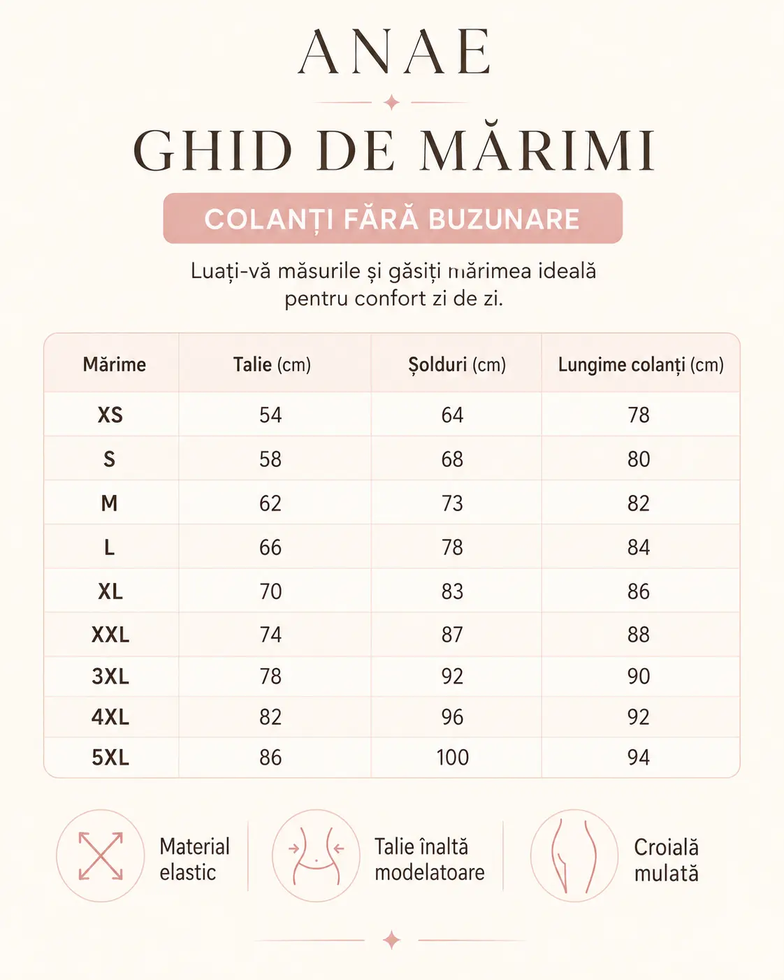 Colanți modelatori ANAE