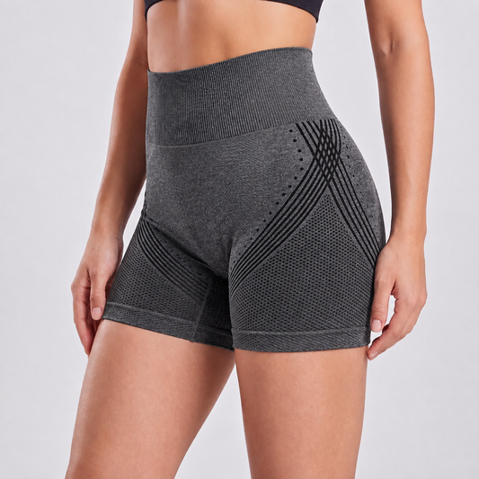 Pantaloni scurți modelatori ANAE – Talie înaltă și confort