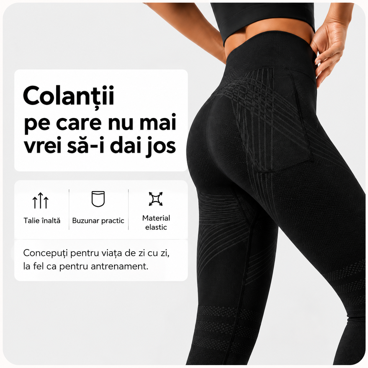 Colanți modelatori ANAE cu buzunar